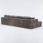 U-Shape Modular Sectional Sofa with Modular Design - Corduroy