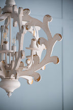 6 Light Chandelier with Adjustable Chain
