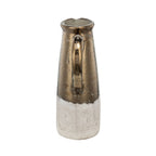 Gold Terracotta Pitcher Vase with Durable Ceramic Construction - Gold