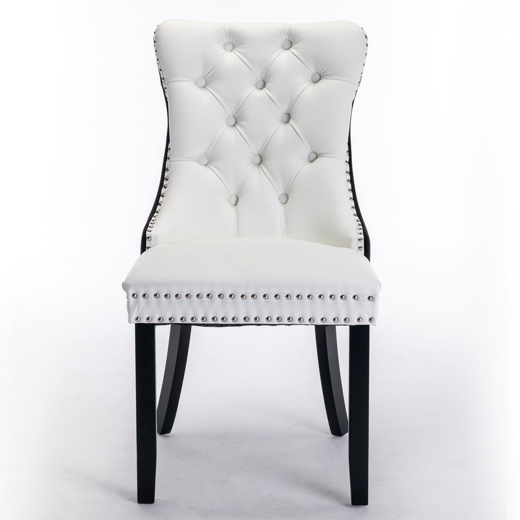 Nikki Modern Upholstered Dining Chair Set of 2