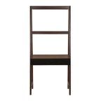 Ladder Desk Ladder Style Display Shelf with Multiple Configurations - Natural Wood / Brown