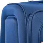 Expandable Softside Luggage 3 Piece Set with Spinner Wheels - Multiple Colors