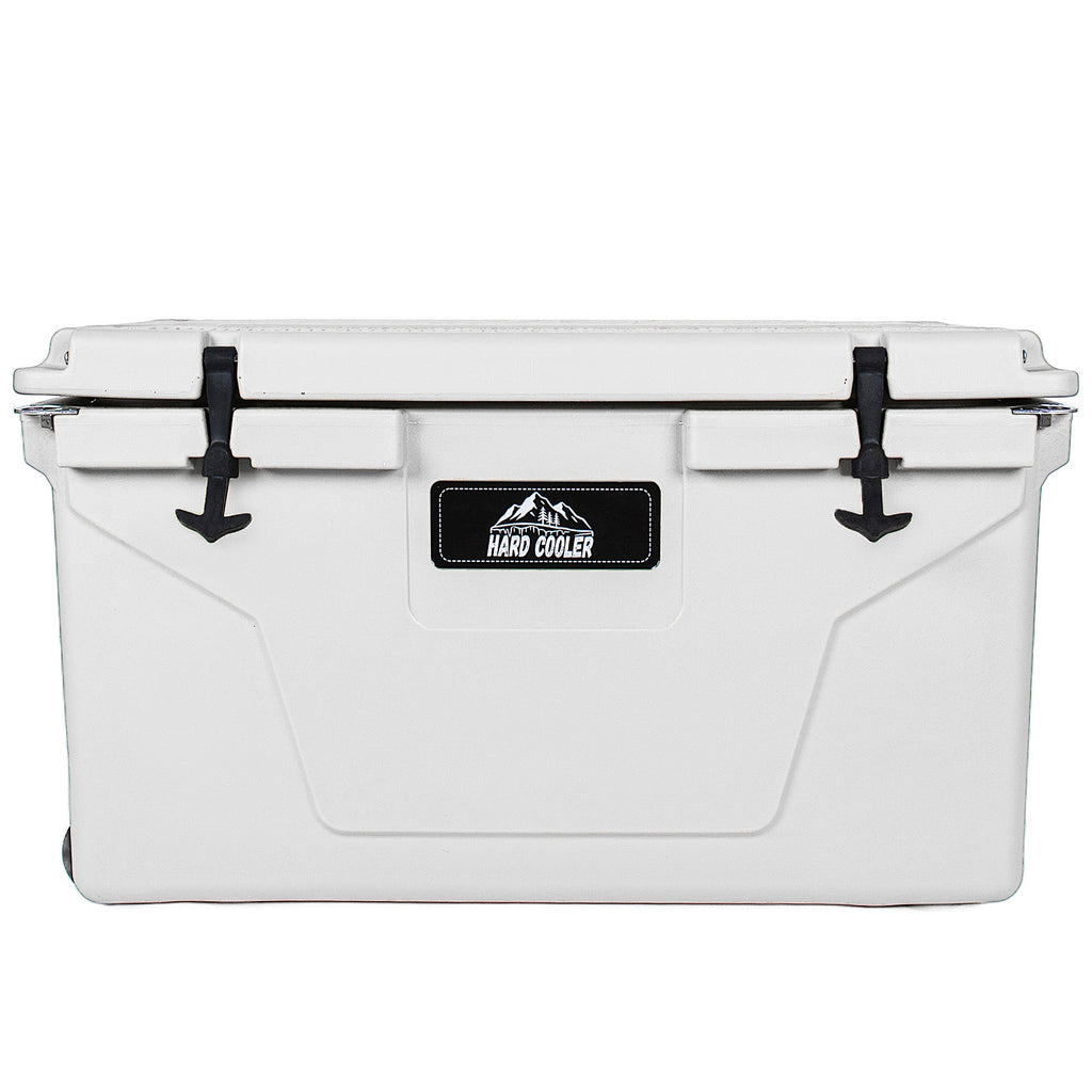 85 Quart Heavy-Duty Cooler with 6–10 Day Ice Retention – White