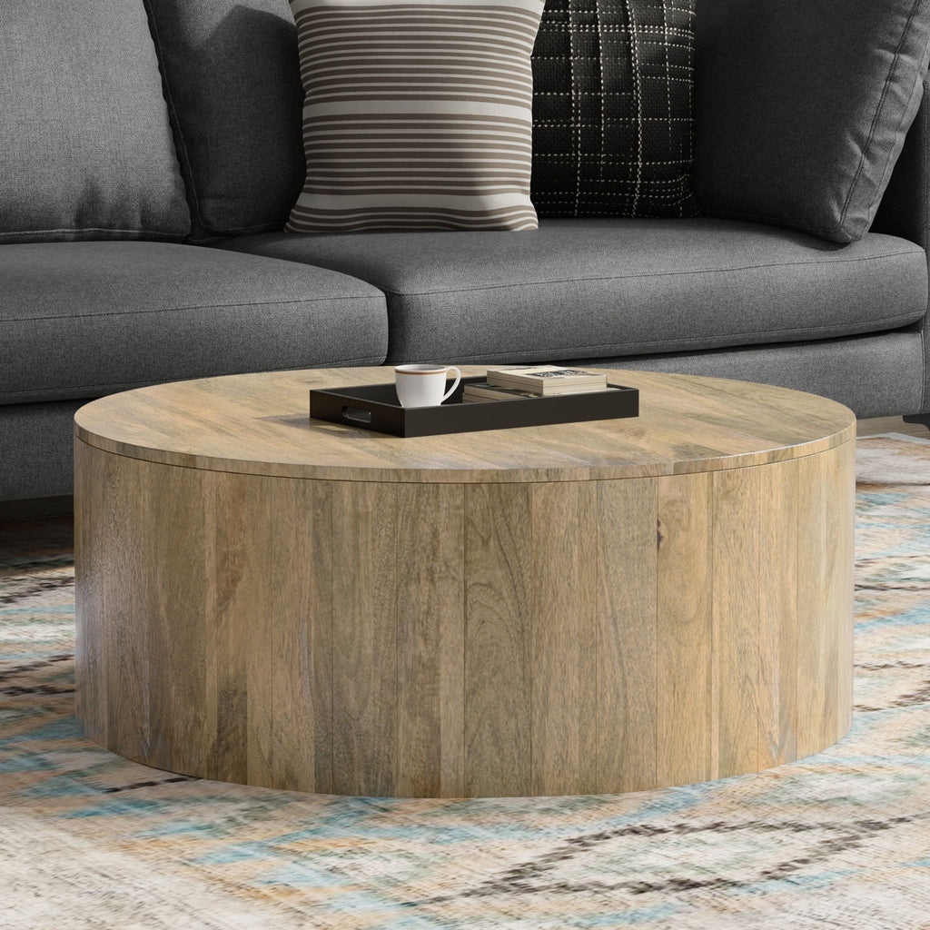 Millbury Drum Coffee Table