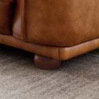 Mid-Century Modern Luxury Sofa with Tufted Design - Light Brown or White