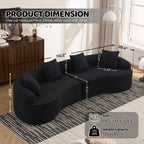 4 Seater Sofa With Fabric for Living Room