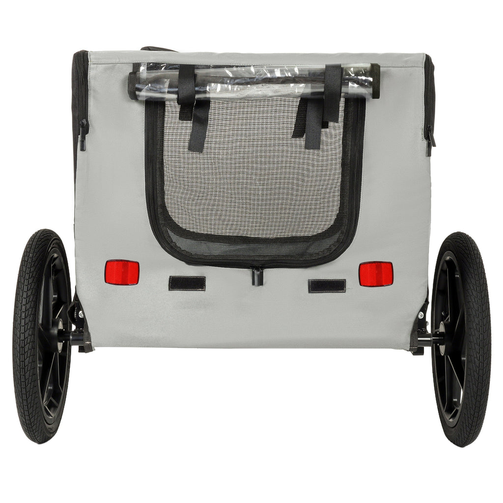 Outdoor Heavy Duty Collapsible Pet Bike Trailer