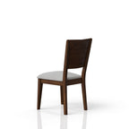 Dining Chairs Upholstered Side Chair with Upholstered Seat - Cherry