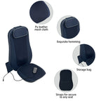 Shiatsu Back Massager with Kneading and Heating - Dark Blue