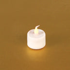Led flicketing tea light candle (set of 12)