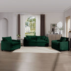 Oversized Deep-Seat Fabric Sofa & Chair Sets