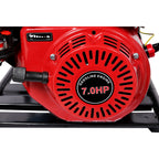 Gasoline Powered Water Pump with 3" Inlet & Outlet, 264GPM Flow - Black / Red