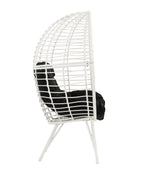 Galzed Patio Seating with Metal & Wicker Construction - Outdoor