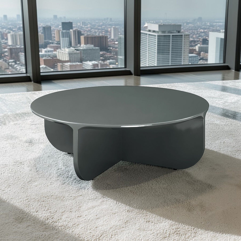 Modern Aesthetic Coffee Table with Spacious Surface - Dark Green
