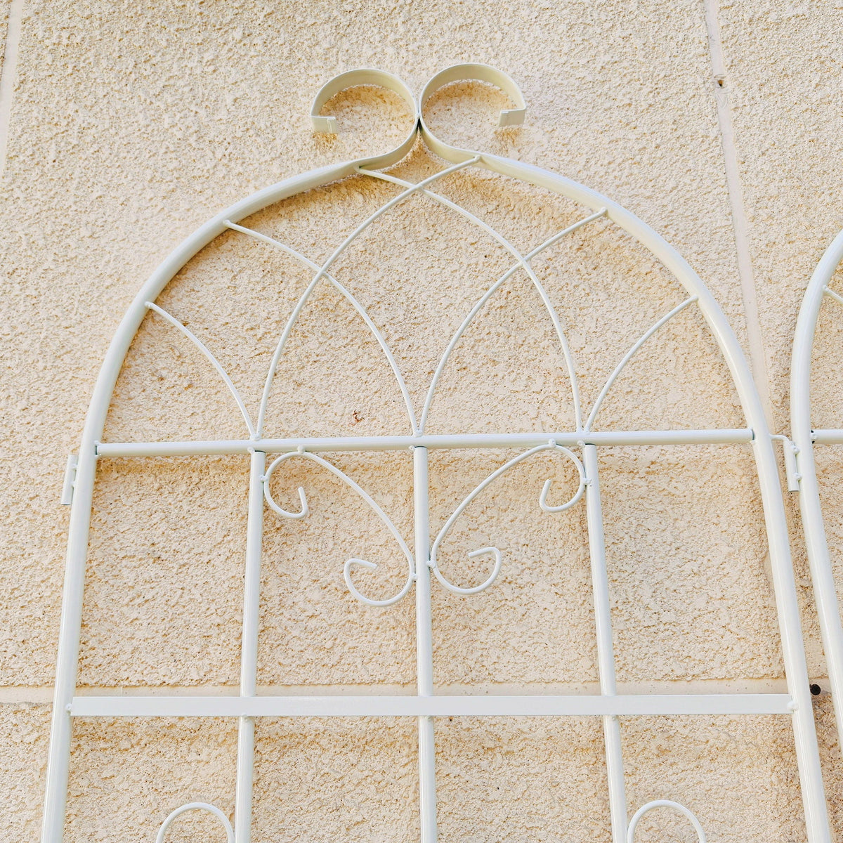 Metal Garden Rustproof Trellis for Climbing Plants – Outdoor Flower Support