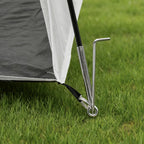 Portable Paint Booth Tent with Built-in Floor and Mesh Screen