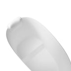 51" Solid Surface Oval Freestanding Bathtub with Heat Retention - White