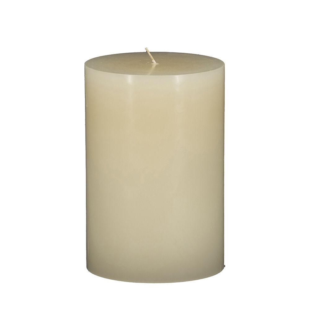 Unscented Soy Wax Candle Set of 2 with Eco-Friendly Material - White or Beige