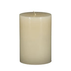 Unscented Soy Wax Candle Set of 2 with Eco-Friendly Material - White or Beige