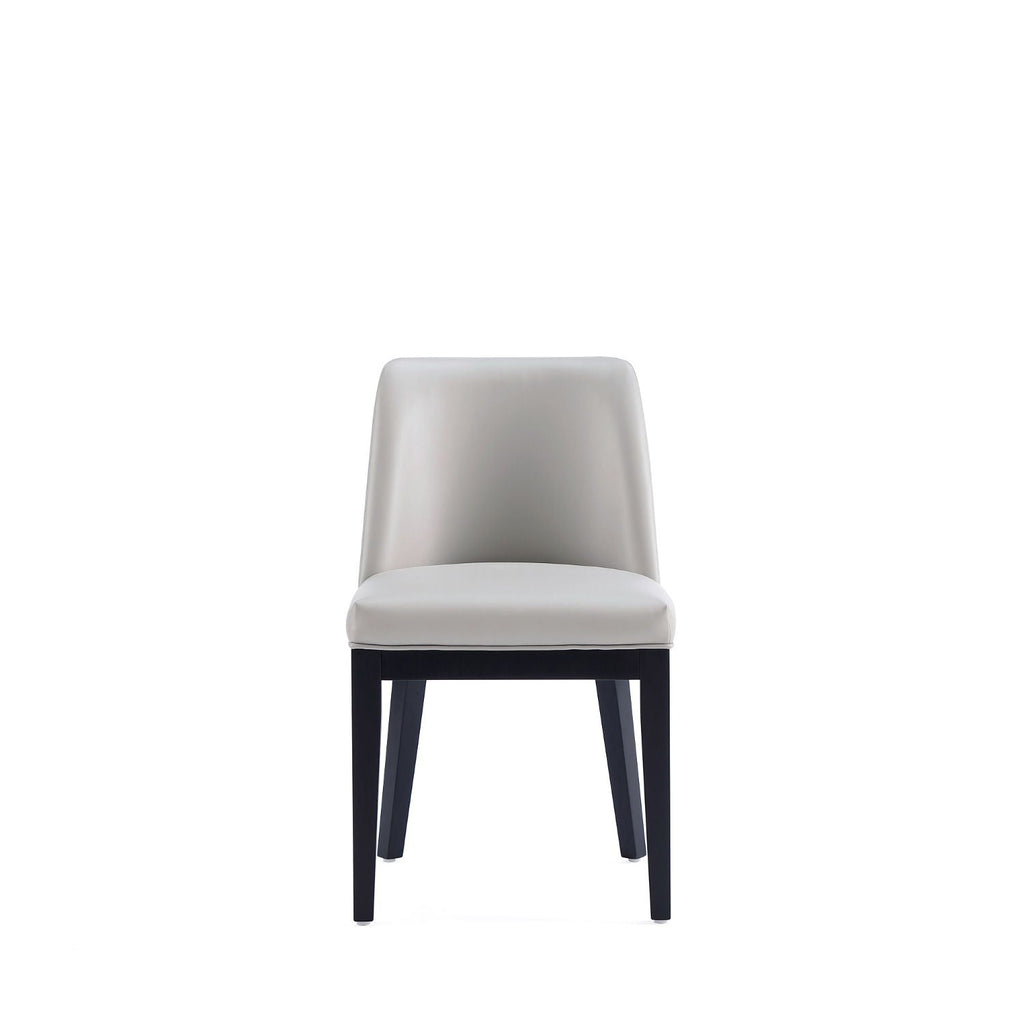 Upholstered Dining Chair Set with Solid Beech Wood Frame - Multiple Colors