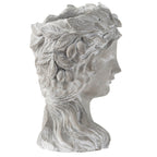 Cement Bust Wall Planter - Indoor & Outdoor Decor