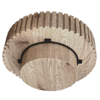 Modern Minimalist Circular Coffee Table 31.4''