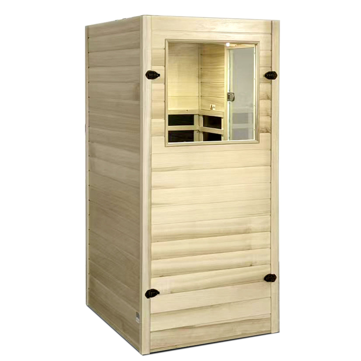Far Infrared Sauna Room with Digital Controls - European Aspen