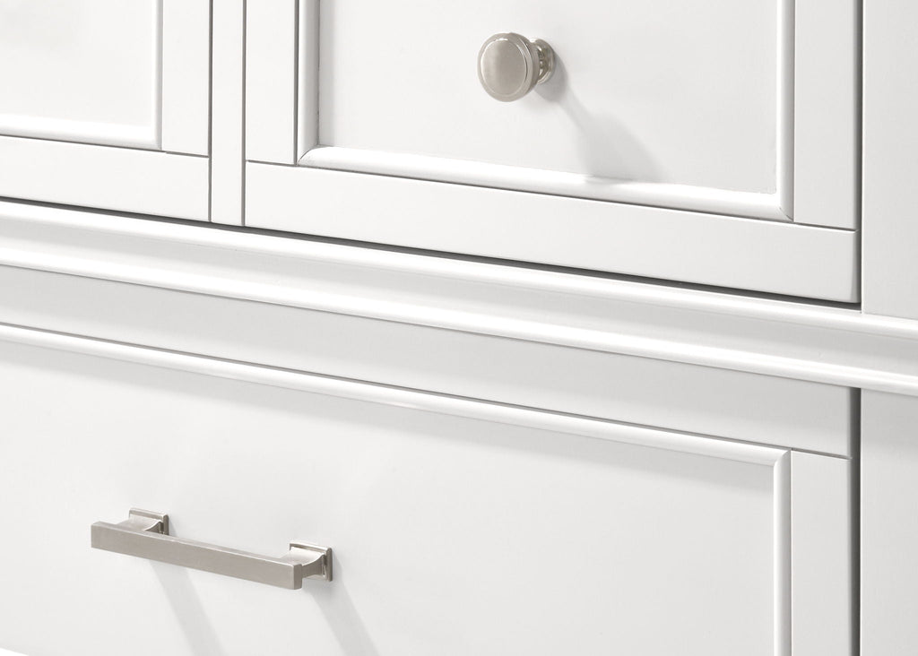 5 Drawer Chest with Ample Storage - White or Gray