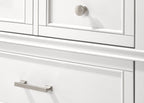 5 Drawer Chest with Ample Storage - White or Gray