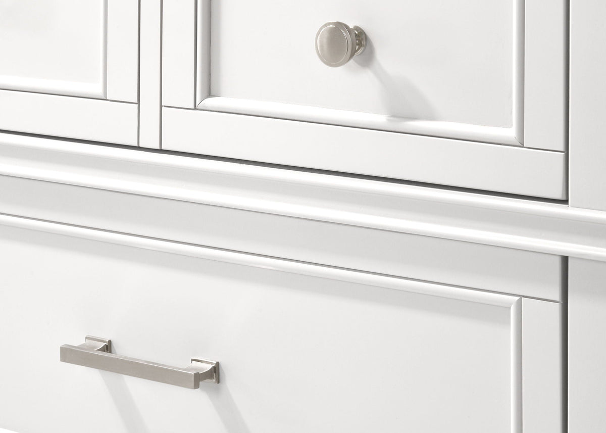 5 Drawer Chest with Ample Storage - White or Gray