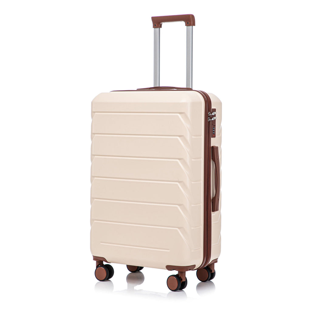 3 Pieces Set Spinner Wheel Luggage With Combination Lock