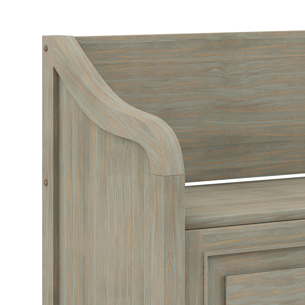 Connaught Storage Bench with Lift-Up Compartment - Multiple Colors