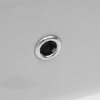 Undermount Bathroom Sink with Overflow - White Ceramic, 22" x 15.25"