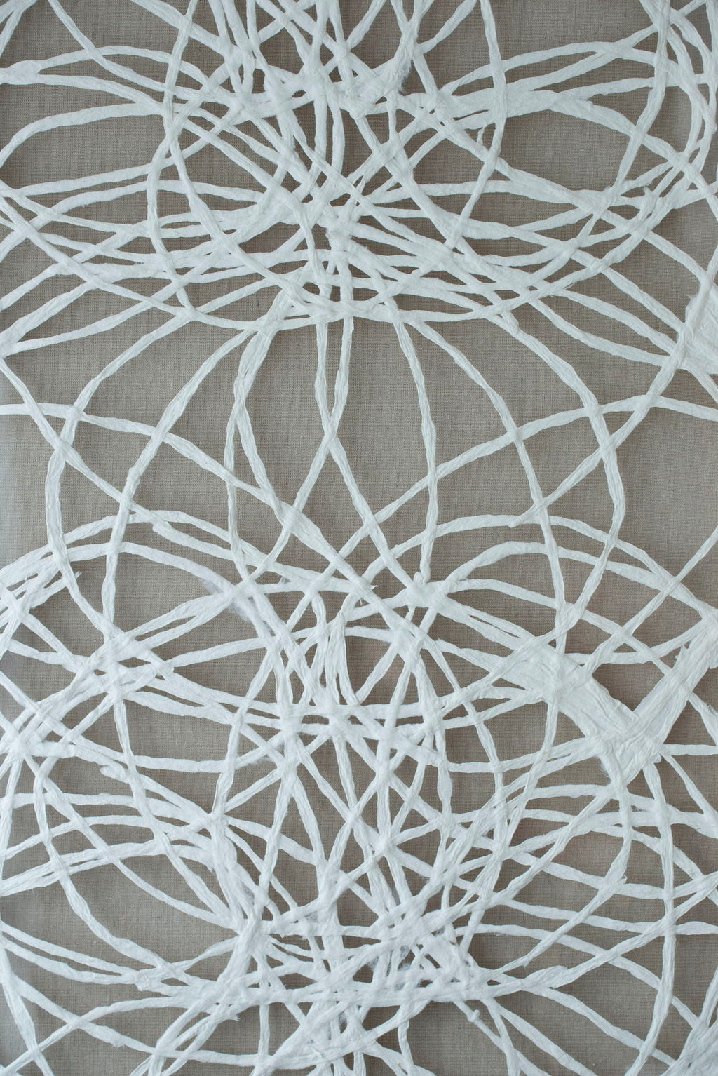Leaf Shadow Box Wall Decor Set with Intricate Paper Design - White / Gray