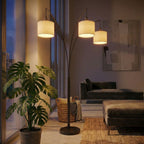Royal 3 Arm Arc Floor Lamp