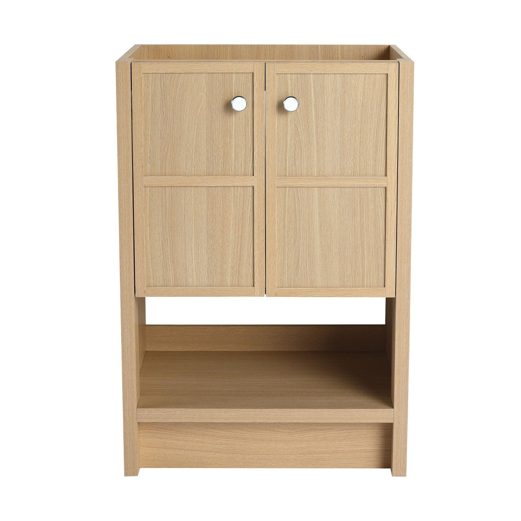 Modern Freestanding Bathroom Vanity With 2 Soft Closing Doors