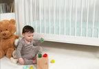 Dri-Tec Crib Sheet with Moisture-Wicking Fabric - Light Green