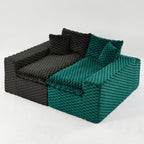 Multifunctional Stationary Sofa with Adjustable Layout - Choice of Color
