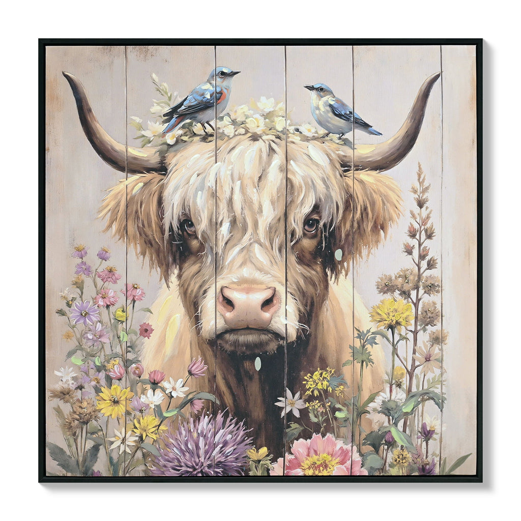 Highland Cow Wall Decor