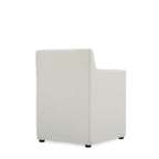 Square Armchair with Upholstered Seat - Available in Multiple Colors