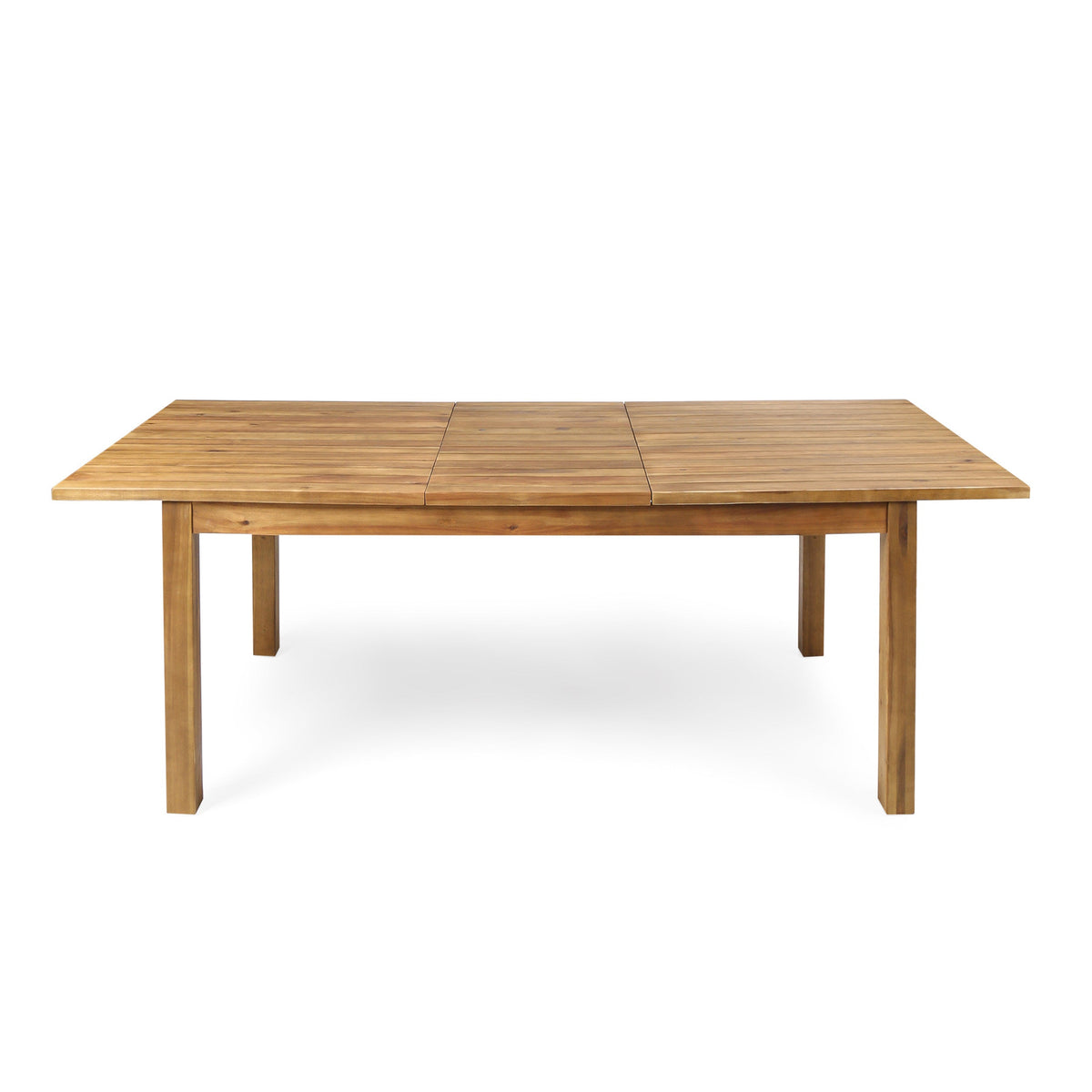 7-Piece Acacia Wood Outdoor Dining Set with Cushions - Teak or Cream,Teak