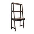 Ladder Desk Ladder Style Display Shelf with Multiple Configurations - Natural Wood / Brown