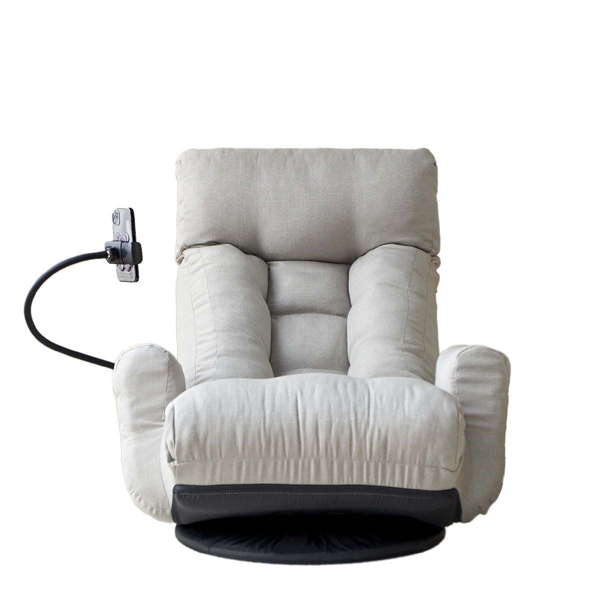Adjustable Swivel Lounge Chair with 360° Rotating Seat and Headrest Support - Multiple Colors