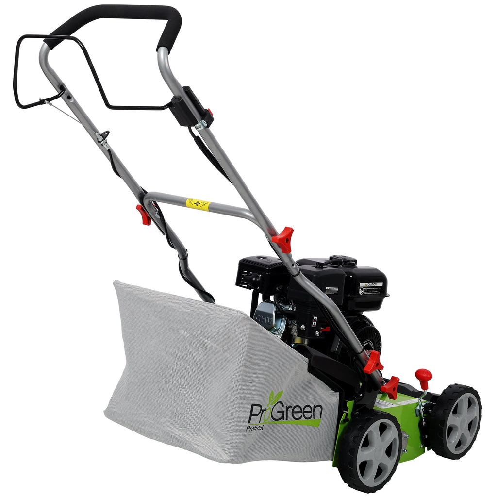 Progreen Gasoline Engine Scarifier 16in Dethatcher