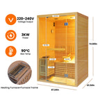 Premium Hemlock Sauna