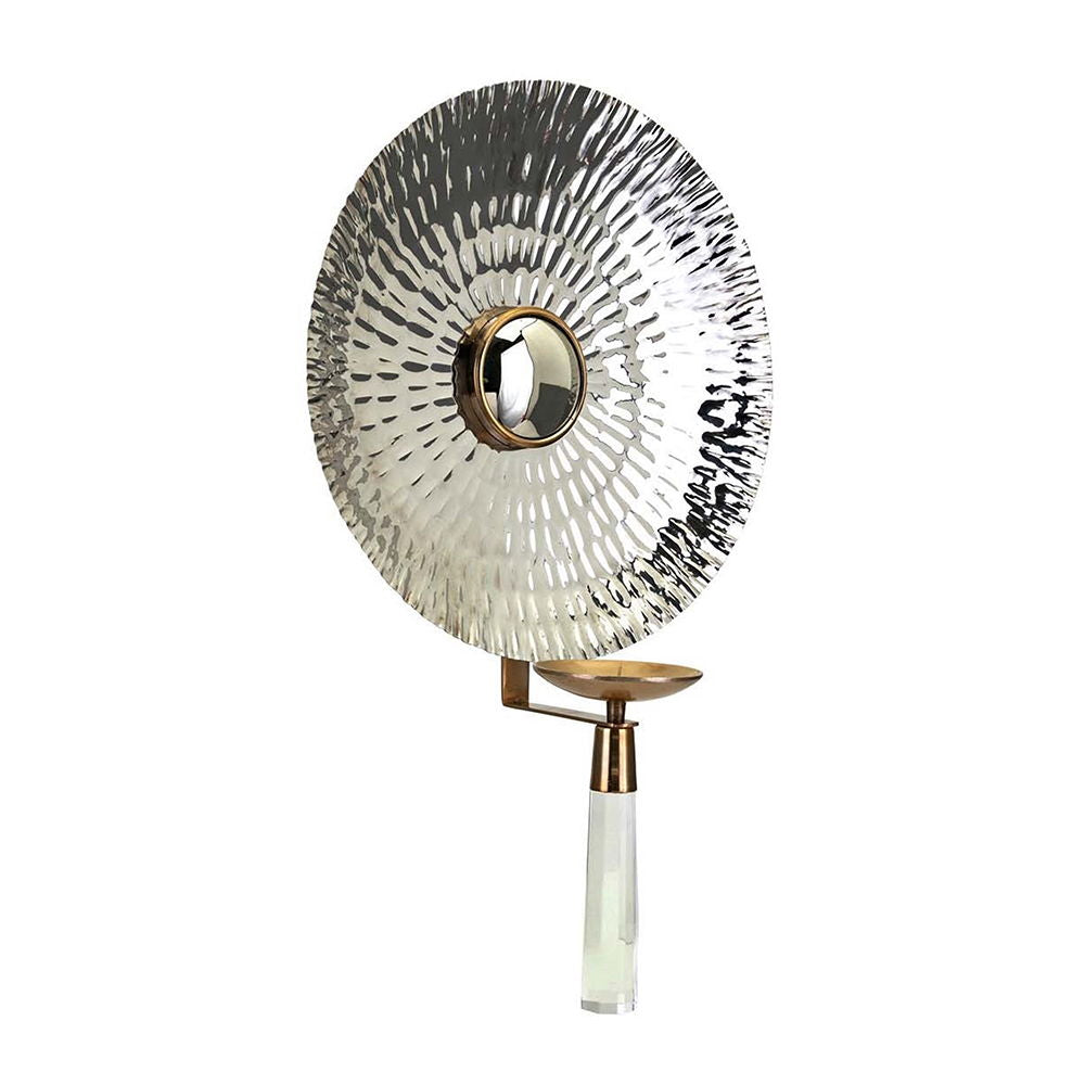 Maria Wall Sconce with Modern Circular Design - Gold