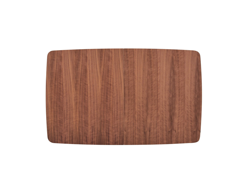 Lanae Dining Table with Extension Butterfly Leaf - Natural & Black