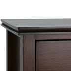 Handcrafted Bedside Table with Drawer and Shelf - Multiple Colors
