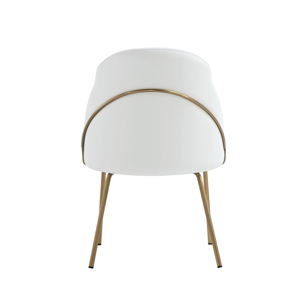 Upholstered Dining Chair with High-Density Foam - Beige, Gray, or White