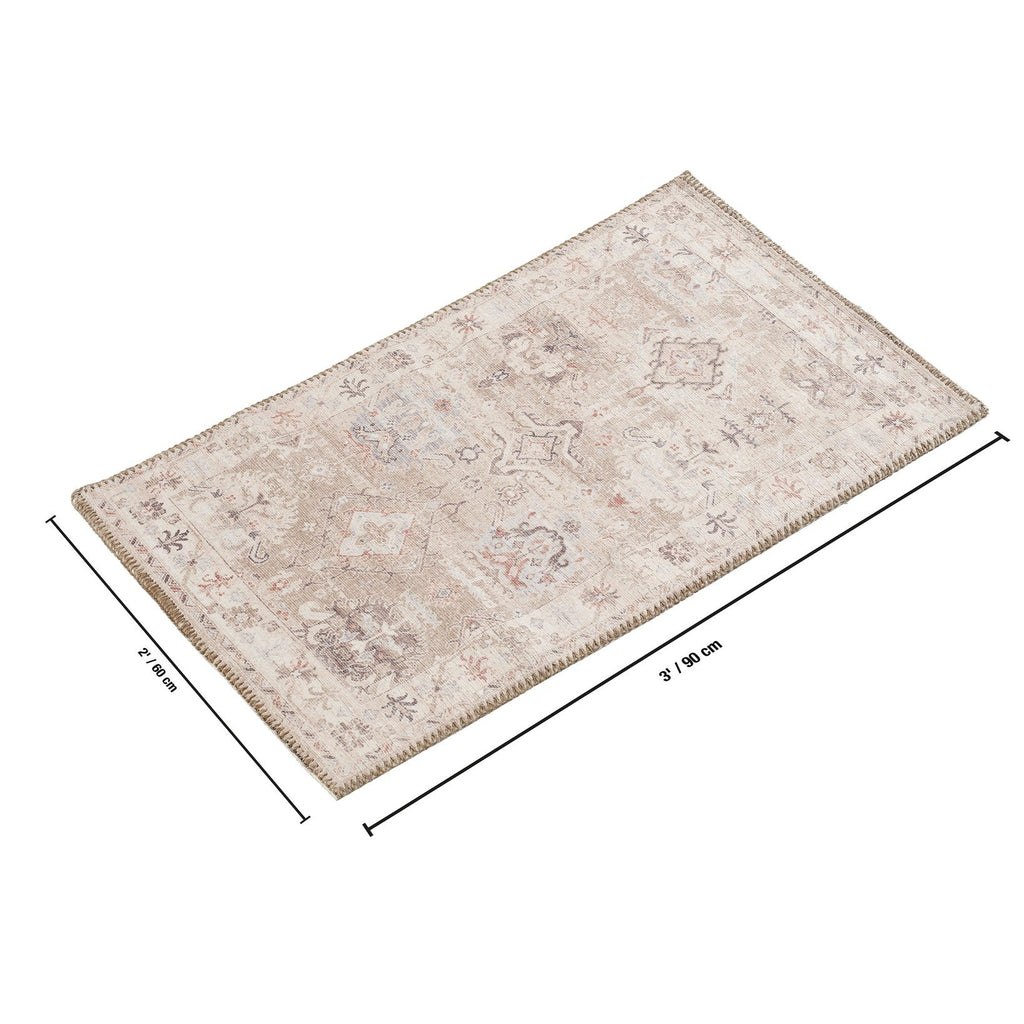 Oxford Collection Area Rug with Traditional Design - 24 x 36 Inches